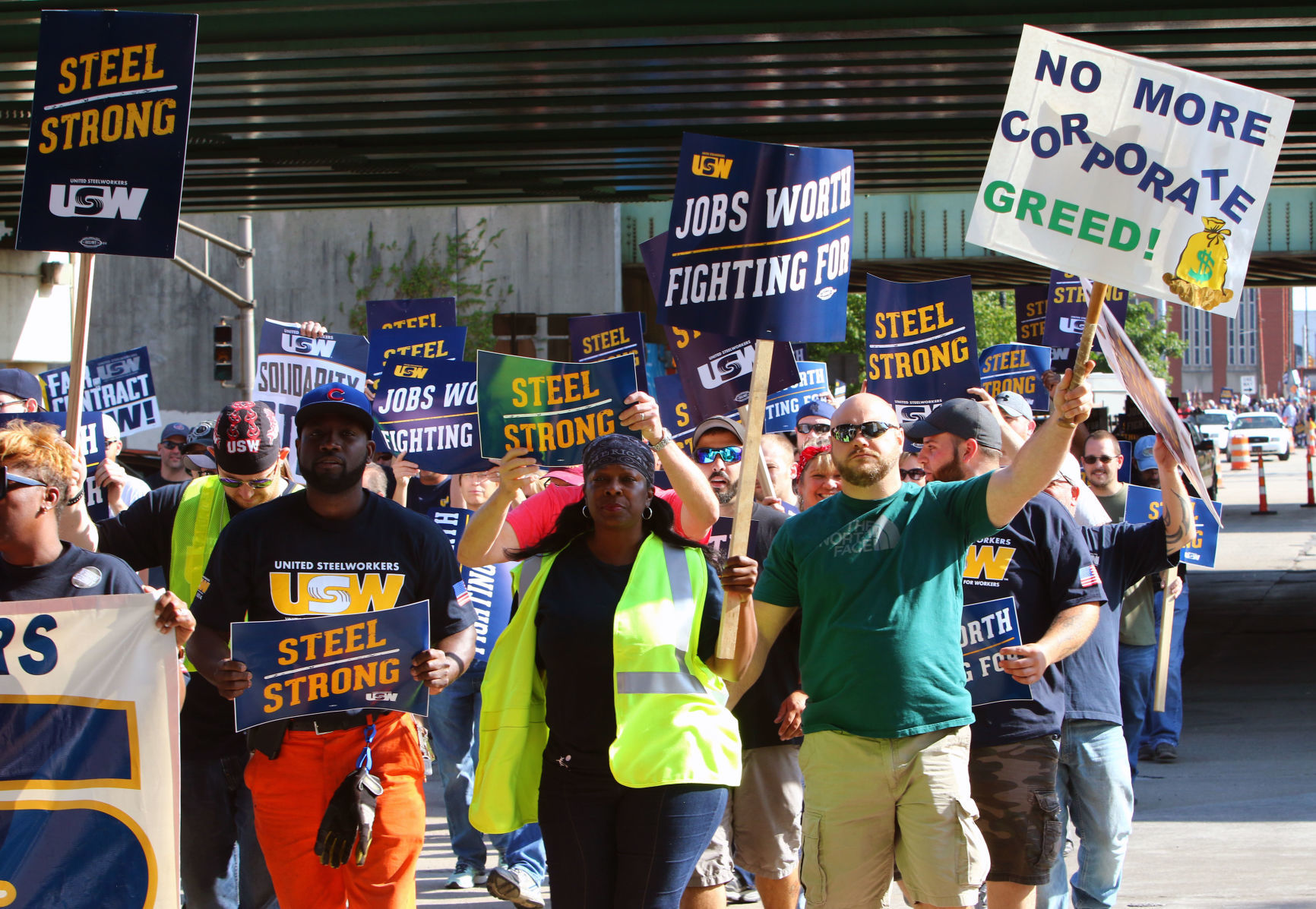 Gallery: Steelworkers rally in Gary